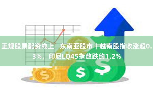 正规股票配资线上   东南亚股市｜越南股指收涨超0.3%，印尼LQ45指数跌约1.2%