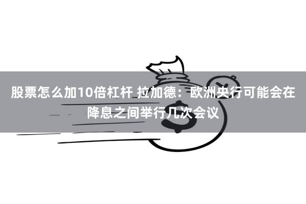 股票怎么加10倍杠杆 拉加德：欧洲央行可能会在降息之间举行几次会议