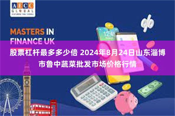 股票杠杆最多多少倍 2024年8月24日山东淄博市鲁中蔬菜批发市场价格行情