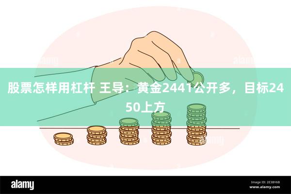 股票怎样用杠杆 王导：黄金2441公开多，目标2450上方