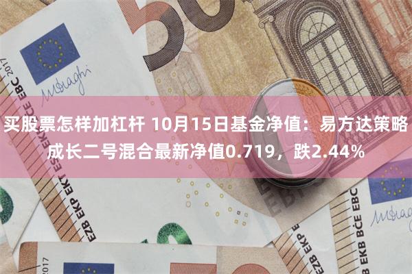 买股票怎样加杠杆 10月15日基金净值：易方达策略成长二号混合最新净值0.719，跌2.44%