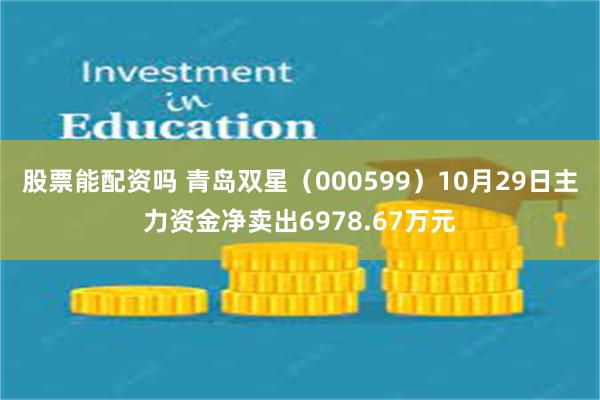 股票能配资吗 青岛双星（000599）10月29日主力资金净卖出6978.67万元