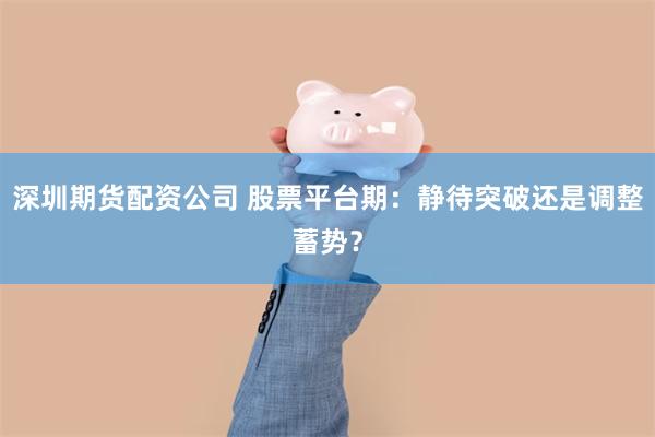 深圳期货配资公司 股票平台期：静待突破还是调整蓄势？