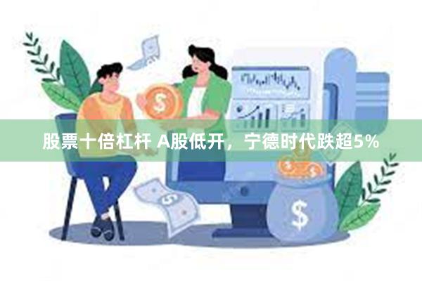 股票十倍杠杆 A股低开，宁德时代跌超5%