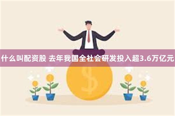 什么叫配资股 去年我国全社会研发投入超3.6万亿元